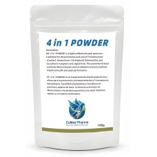 4 in 1 POWDER 100g - Salmonela - Coccidiosis - Cancro - E. Coli - de CuMed Pharma