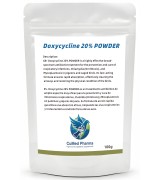 Doxicicline 20% POWDER 100g - Antibiótico - Vías Respiratorias - por CuMed Pharma Doxicicline 20% POWDER 100g - Antibiótico - Vías Respiratorias - por CuMed Pharma