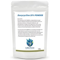 Doxicicline 20% POWDER 100g - Antibiótico - Vías Respiratorias - por CuMed Pharma Doxicicline 20% POWDER 100g - Antibiótico - Vías Respiratorias - por CuMed Pharma