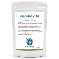 Enroflox 10 100gr - Enrofloxacina 10% - amplio espectro de CuMed Pharma