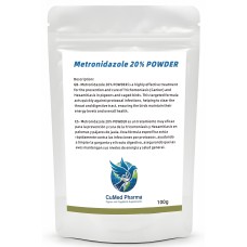 Metronidazole 20% POWDER 100g - Tricomoniasis - Hexamitiasis - de CuMed Pharma