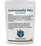Salmonella Mix 100gr (Amoxy-Tyl en Polvo) de CuMed Pharma Salmonella Mix 100gr (Amoxy-Tyl en Polvo) de CuMed Pharma