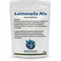 Salmonella Mix 100gr (Amoxy-Tyl en Polvo) de CuMed Pharma