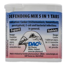 Defending Mix 5 en 1 - 50 tabletas - amplio espectro - de DAC