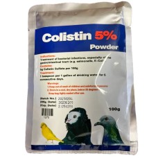 Colistin 5% Polvo - Tratamiento 100gr - Infecciones intestinales Colistin 5% Polvo - Tratamiento 100gr - Infecciones intestinales
