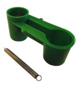 Bebedero para palomas con botella de agua pop Bebedero para palomas con botella de agua pop