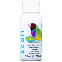 Scatt Líquido 50 ml – Ácaros de los sacos aéreos y cara escamosa – de Vetafarm
