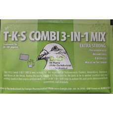 T-K-S Combi 3 en 1 Mix - Coccidiosis - Cancro - 5 sobres - DAC T-K-S Combi 3 en 1 Mix - Coccidiosis - Cancro - 5 sobres - DAC