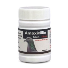Amoxicillin 10mg - Pastillas - 4 en 1 - Infecciones bacterianas - palomos deportivos