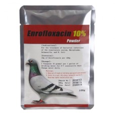 Enrofloxacin 100 gr - Enrofloxacina al 10% - Tratamiento en polvo Enrofloxacin 100 gr - Enrofloxacina al 10% - Tratamiento en polvo