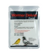 Wormer Deluxe 100gr - desparasitador interior - Palomas de Carreras