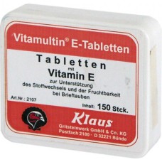 Vitamultin E - Fertilidad - Tabletas de Klaus Vitamultin E - Fertilidad - Tabletas de Klaus